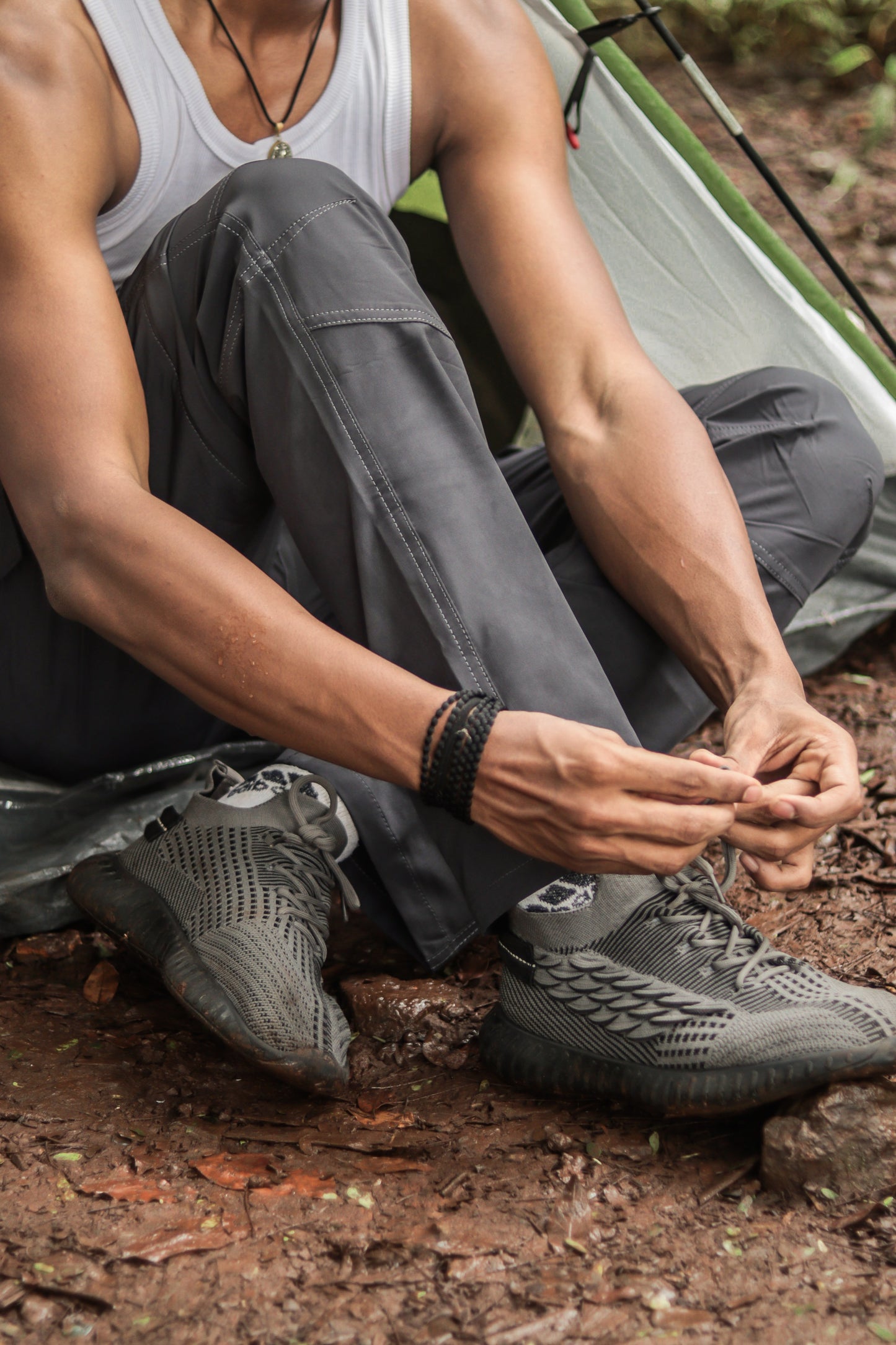 EW- Mountain Series Dark Grey Cargo Pant