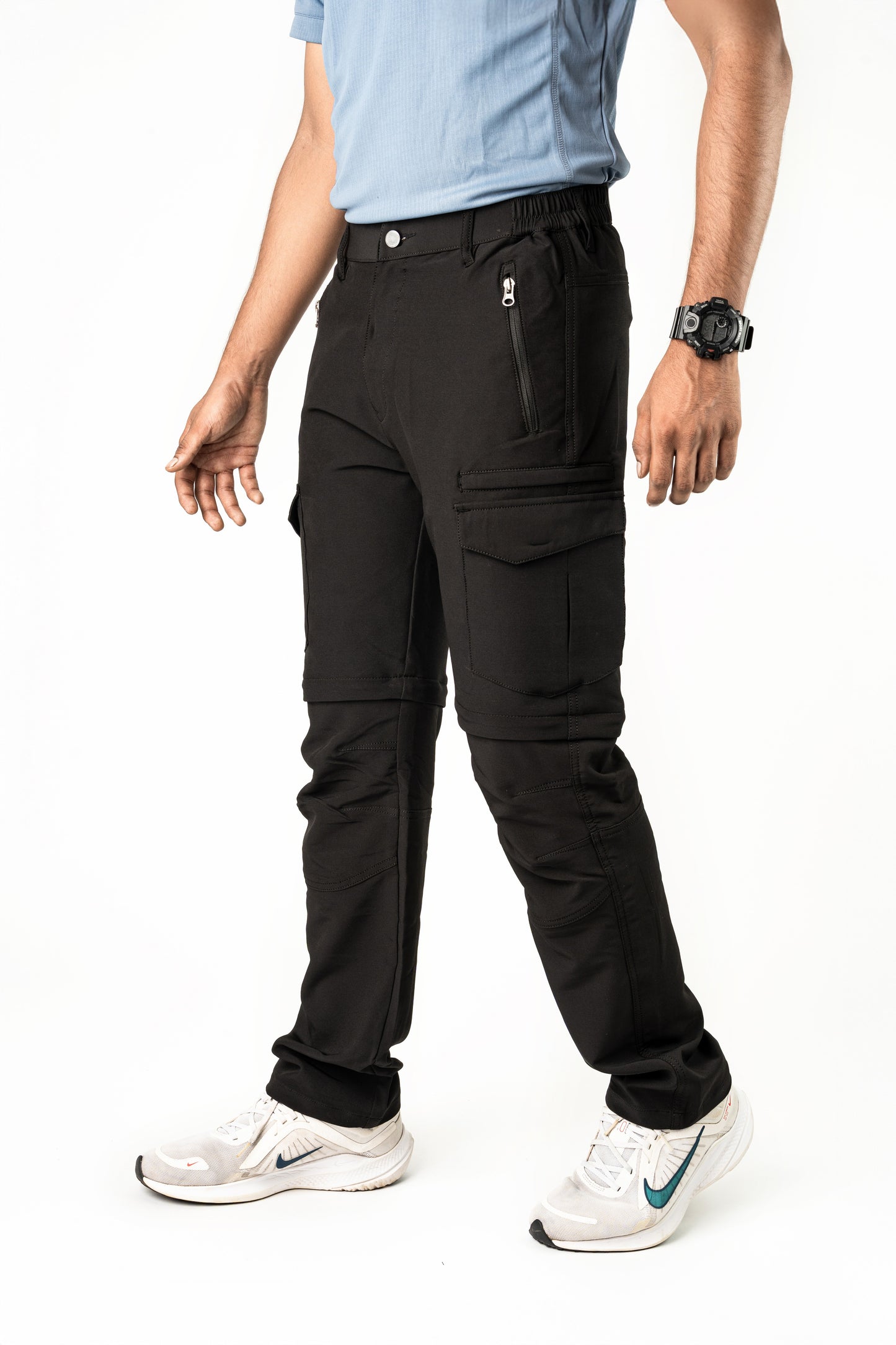 EW Mountain Series Black Travel Cargo Pant