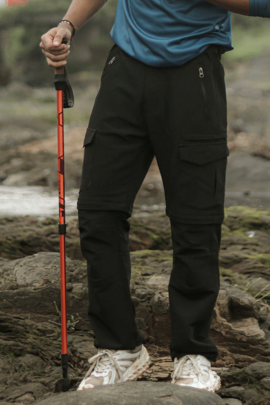EW Mountain Series Black Travel Cargo Pant