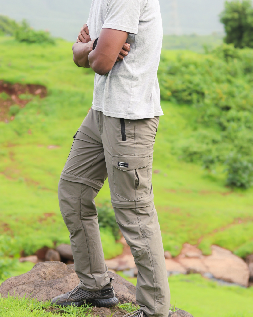 EW- Mountain Series E4 Dark Brown cargo pant