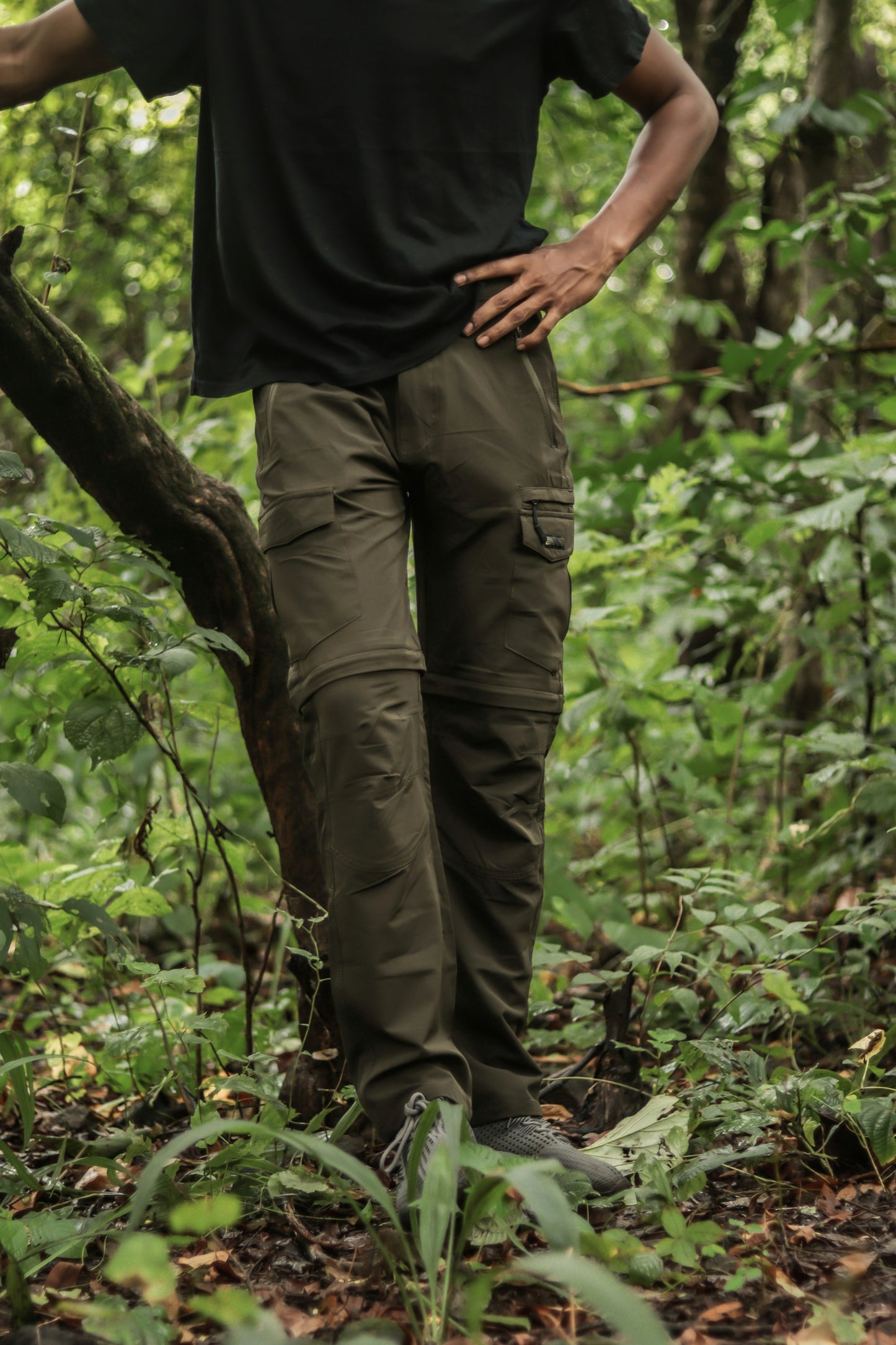 EW Mountain Series Olive Travel Cargo Pant