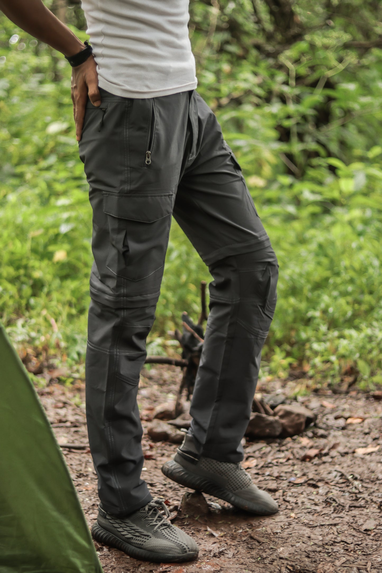 EW- Mountain Series Dark Grey Cargo Pant