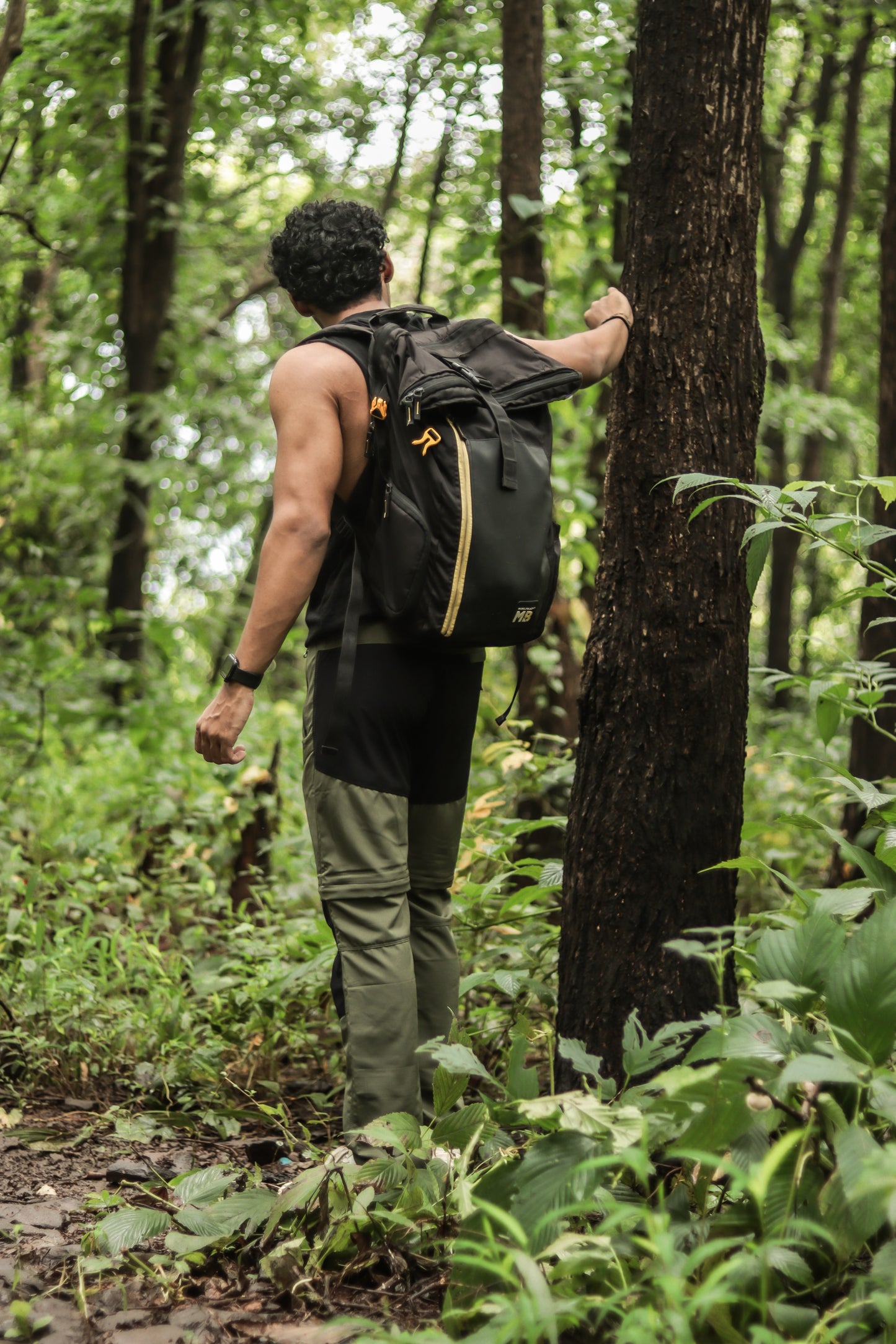 EW Hiking Series Convertible Trekking Pant Pista Green & Black