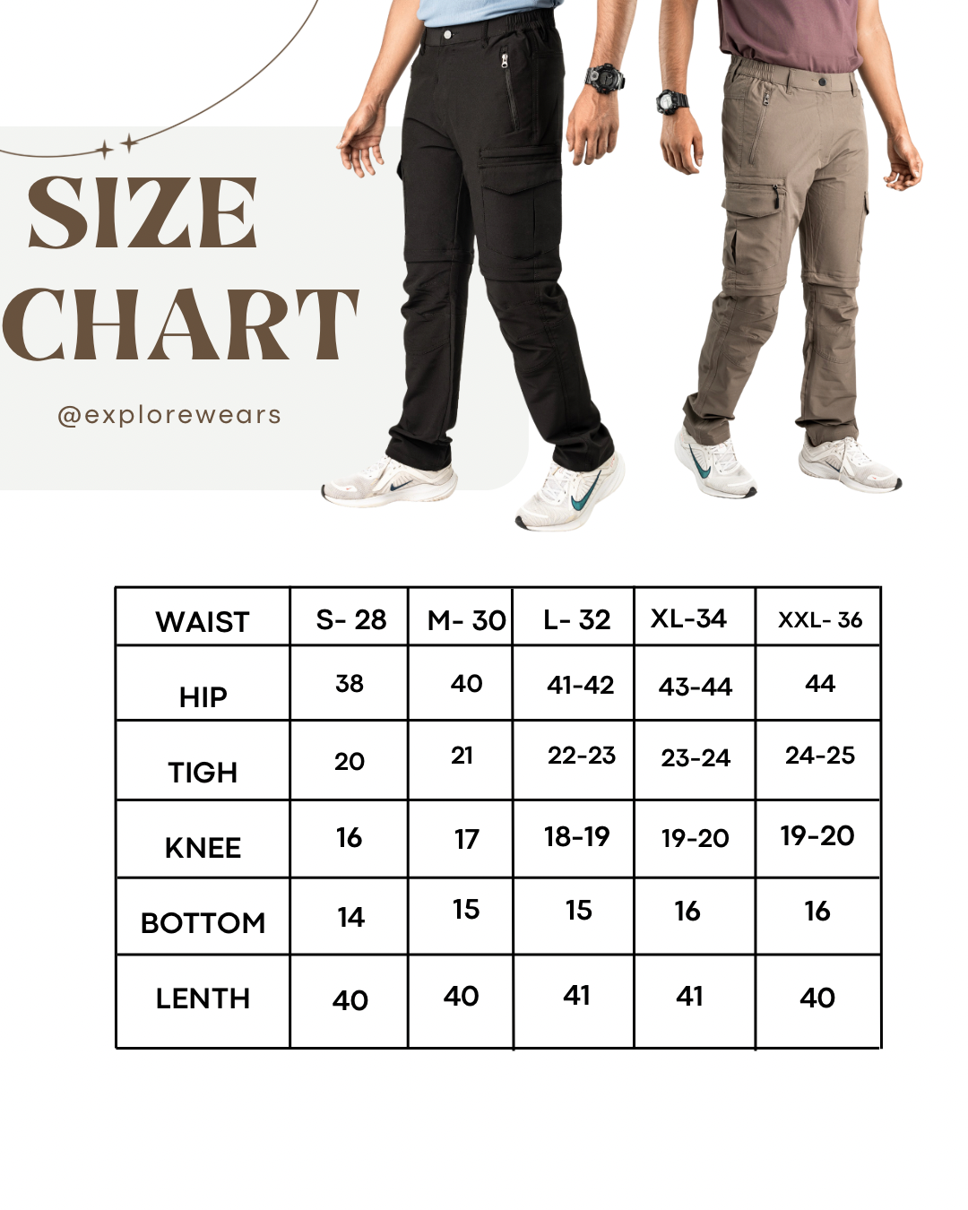 EW- Mountain Series E2 Stone Brown Cargo Pant