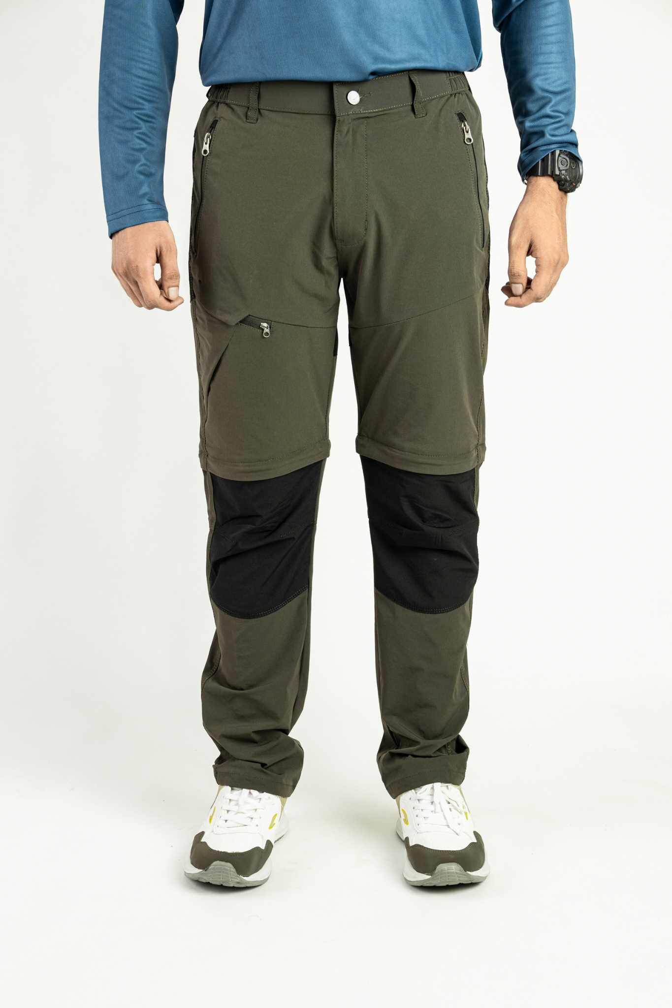 EW Hiking Series Convertible Trekking Pant Olive Colour