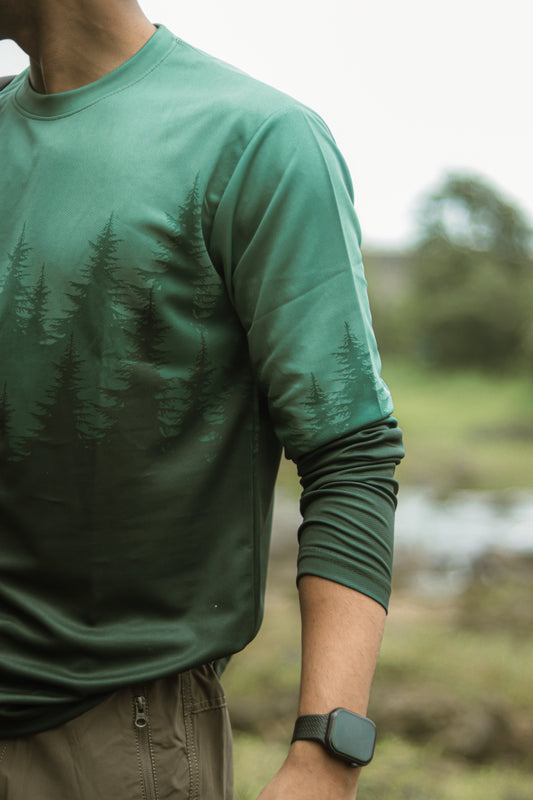 Forest Dry Fit Full Sleeves T Shirt