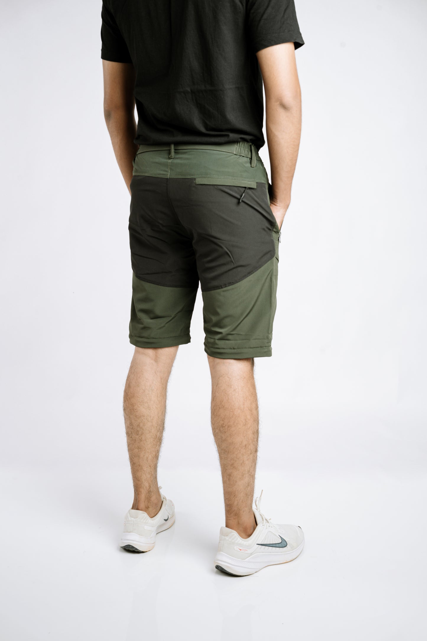 EW Hiking Series Convertible Trekking Pant Olive & Black