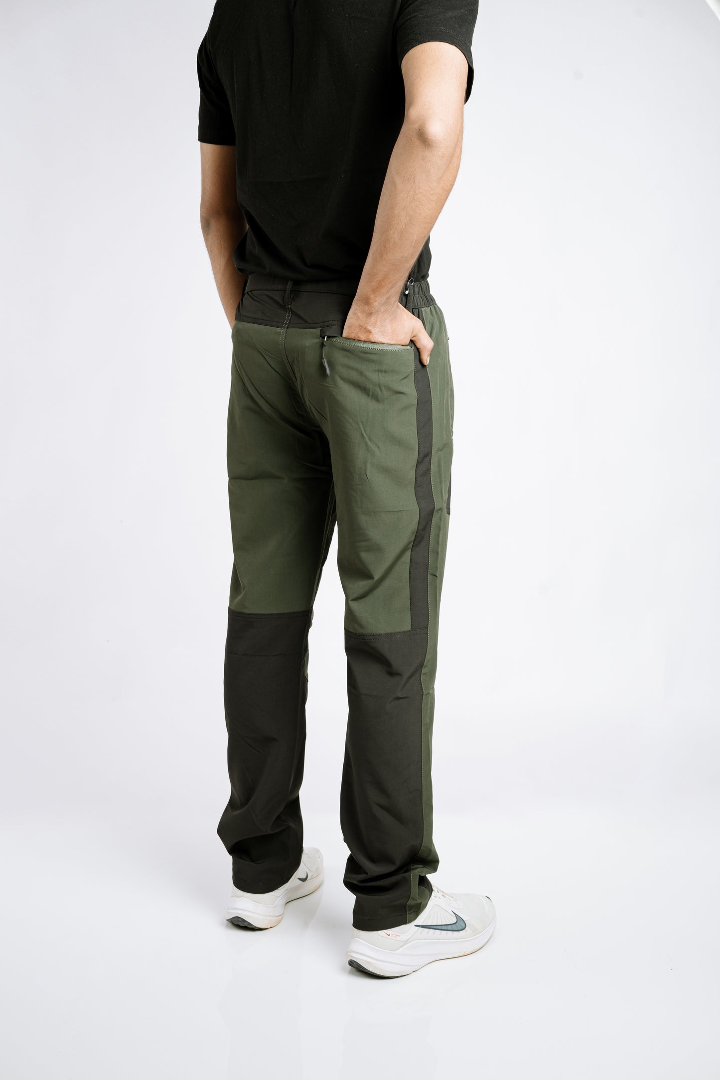 EW- Mountain Series Trekking Trouser Black & Olive