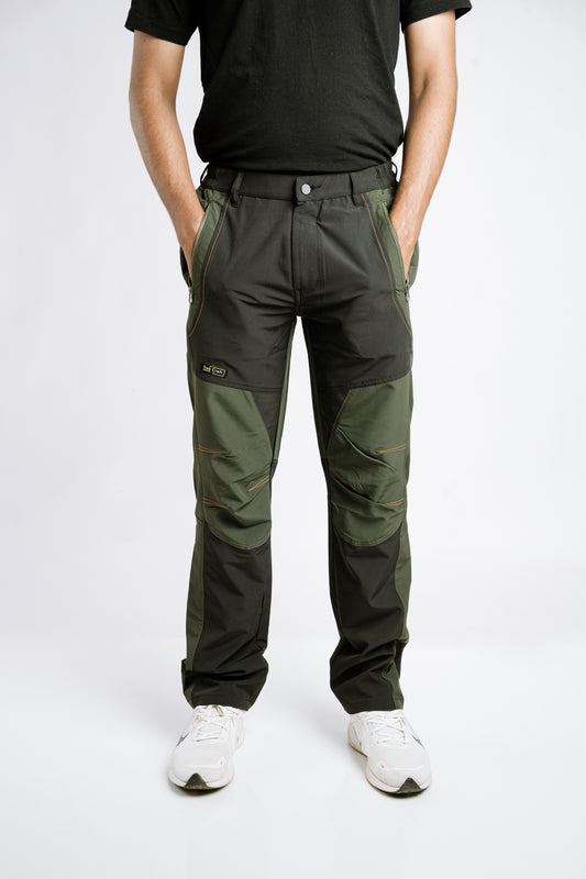 EW- Mountain Series Trekking  Trouser Black & Olive