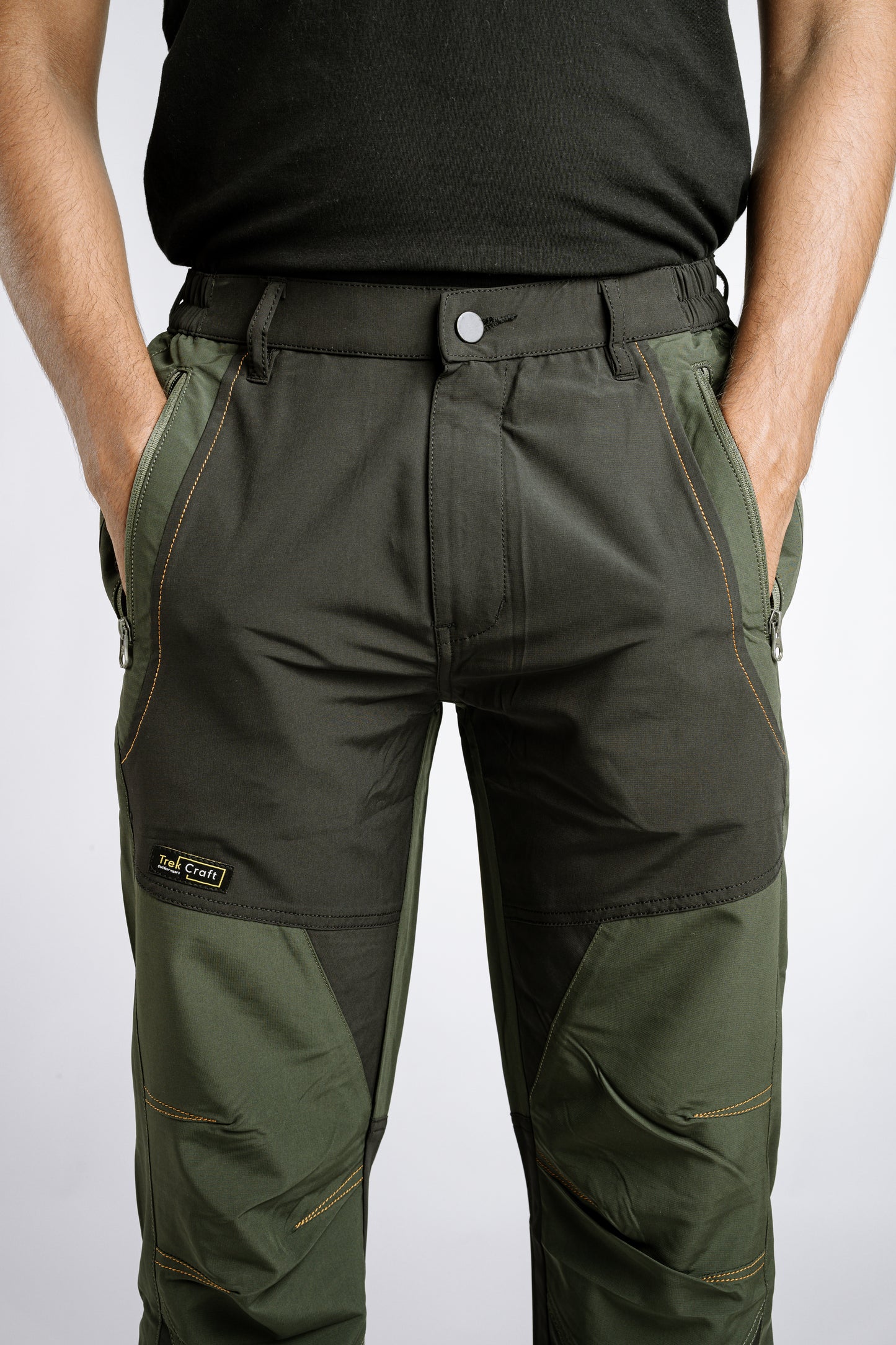 EW- Mountain Series Trekking Trouser Black & Olive