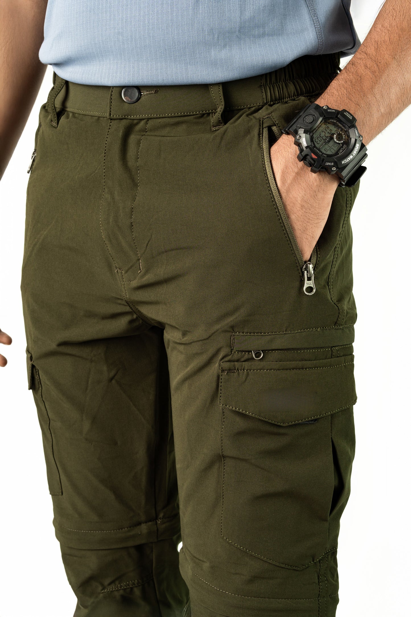 EW Mountain Series Olive Travel Cargo Pant