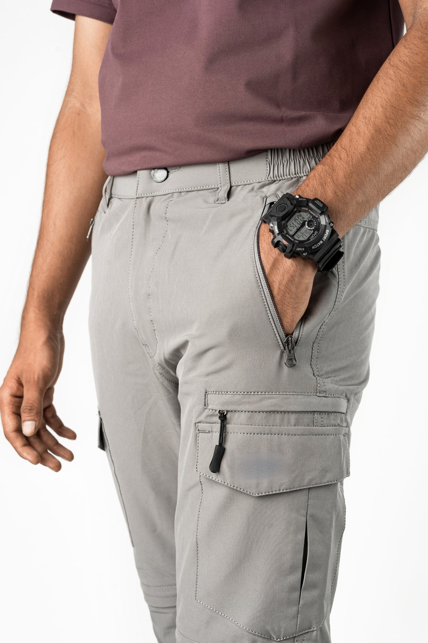 EW- Mountain Series E4 Light Grey Cargo Pant
