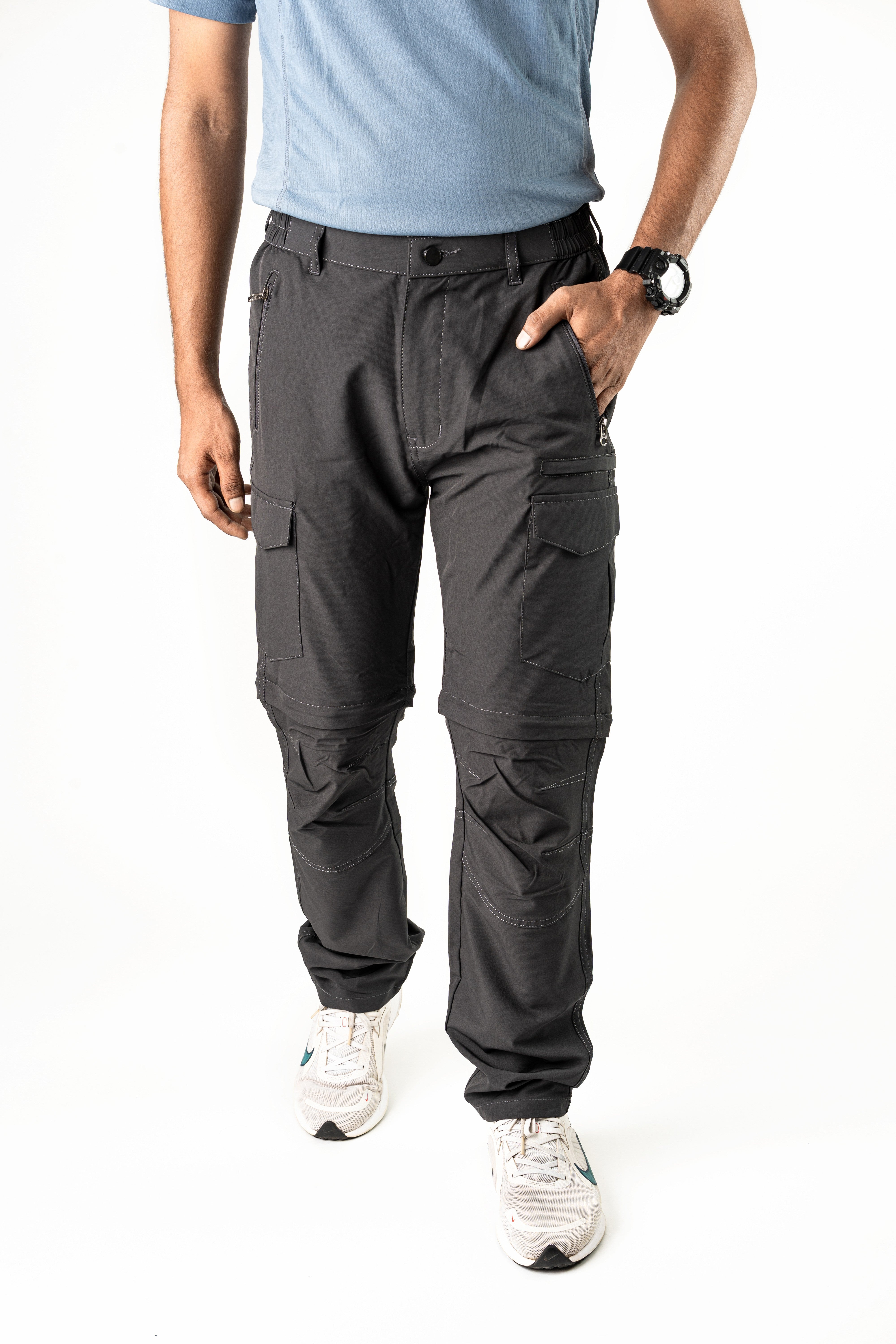 EW- Mountain Series Dark Grey Cargo Pant – Explore Wears