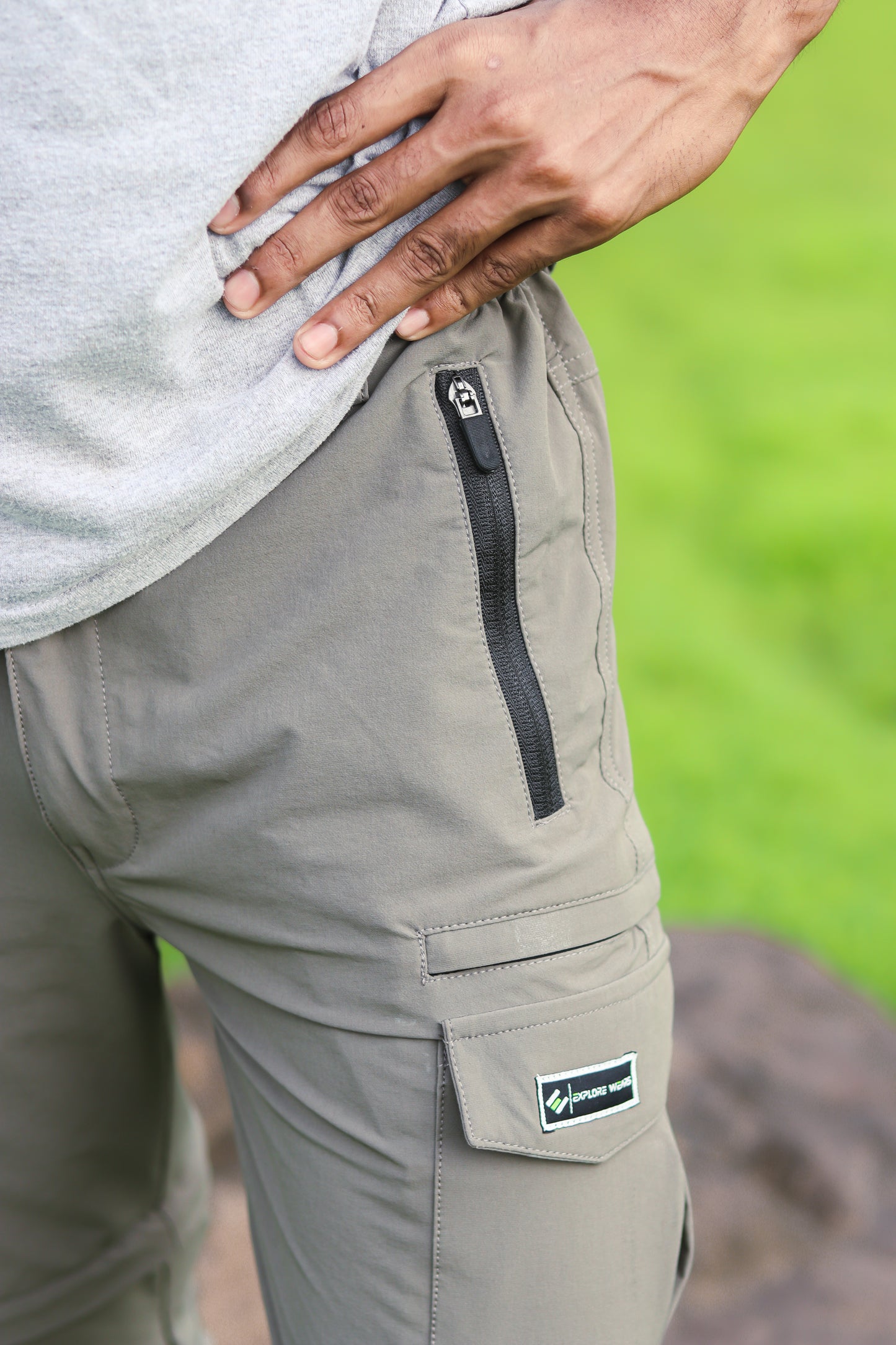 EW- Mountain Series E4 Dark Brown cargo pant