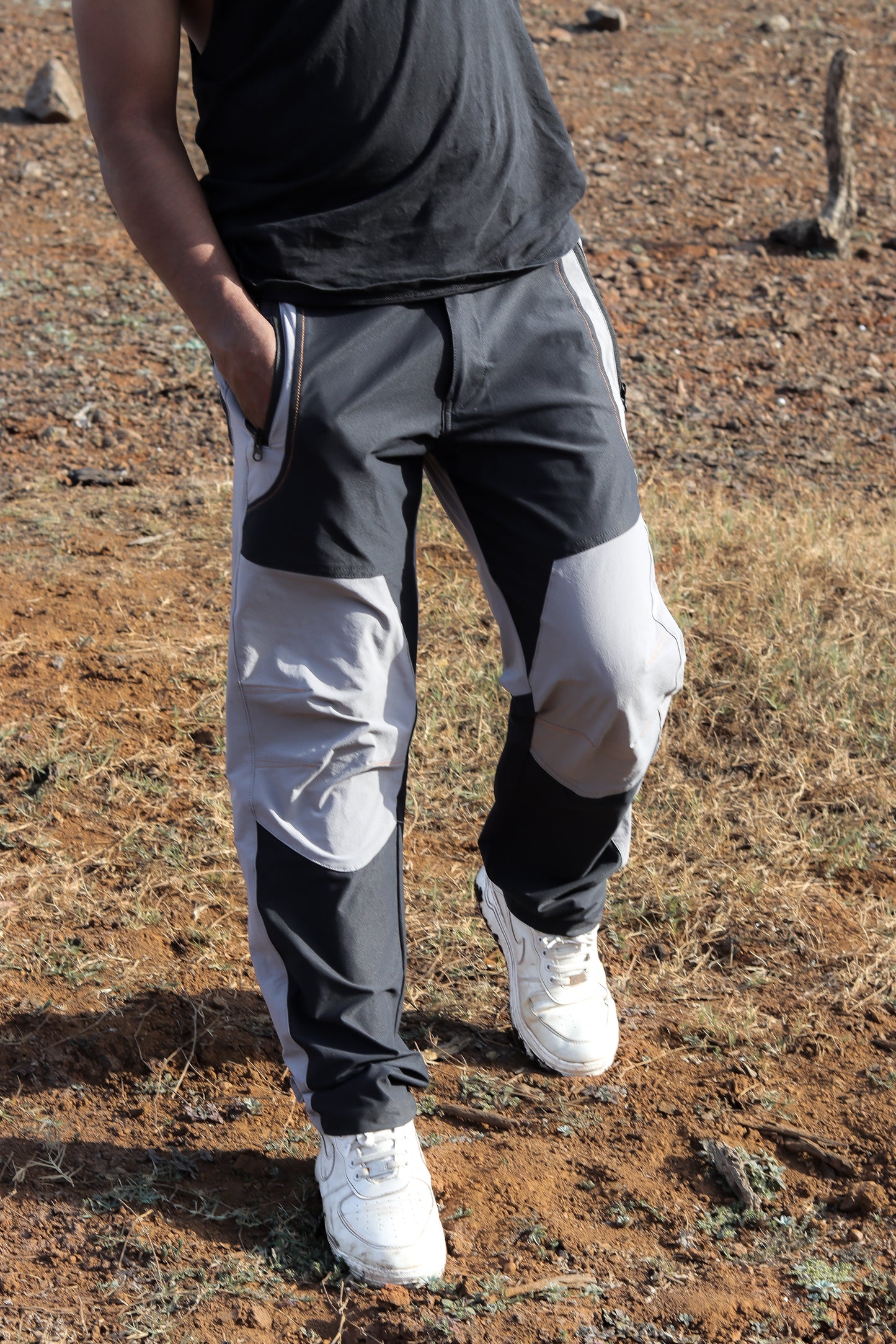EW Mountain Series Trekking  Trouser Black & Light Grey