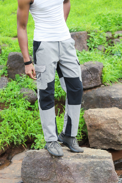 EW Hiking Series Trekking Pant Light Grey and Black