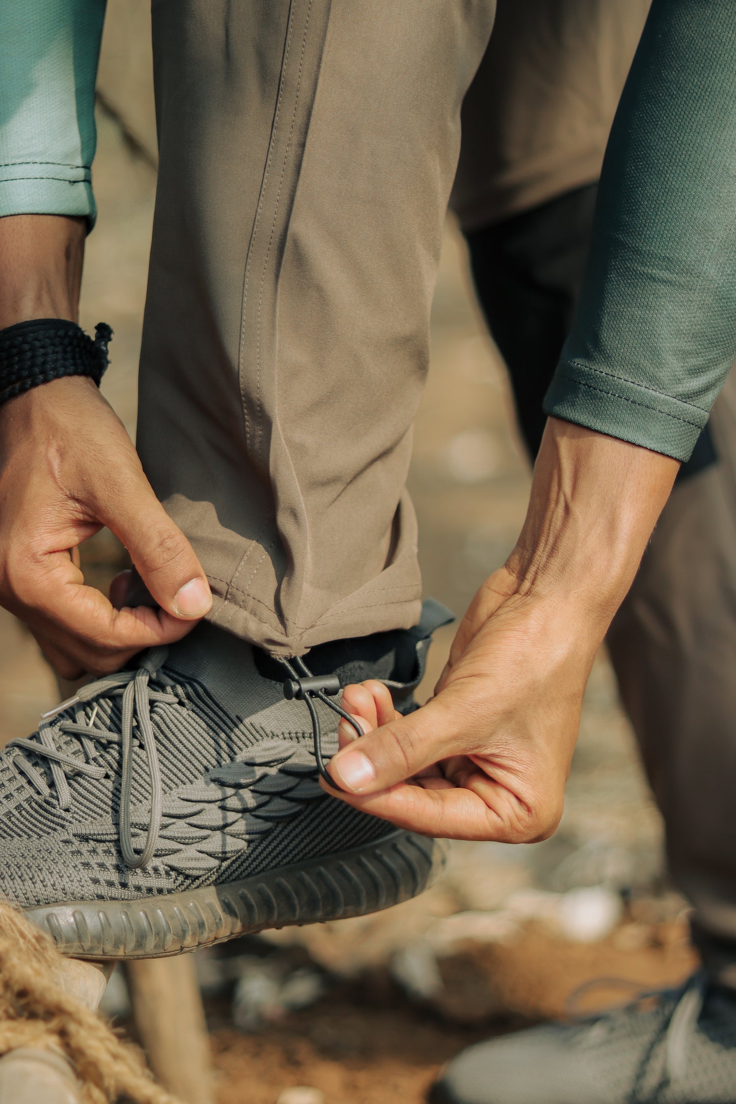 EW Hiking Series Convertible Trekking Pant Brown & Black