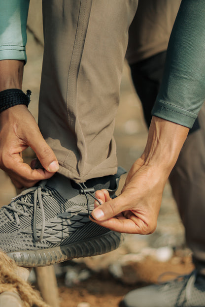 EW Hiking Series Convertible Trekking Pant Brown & Black