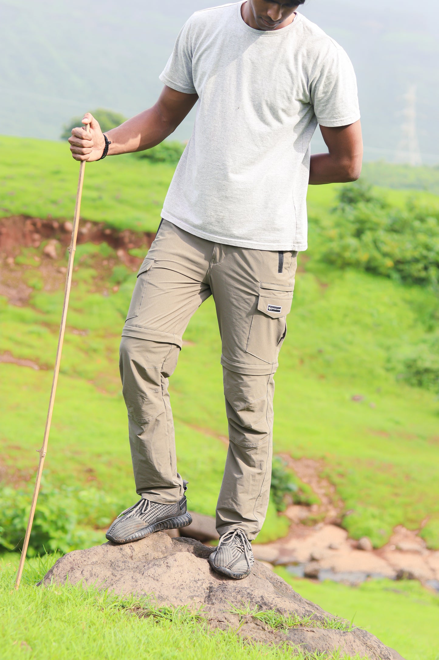 EW- Mountain Series E4 Dark Brown cargo pant