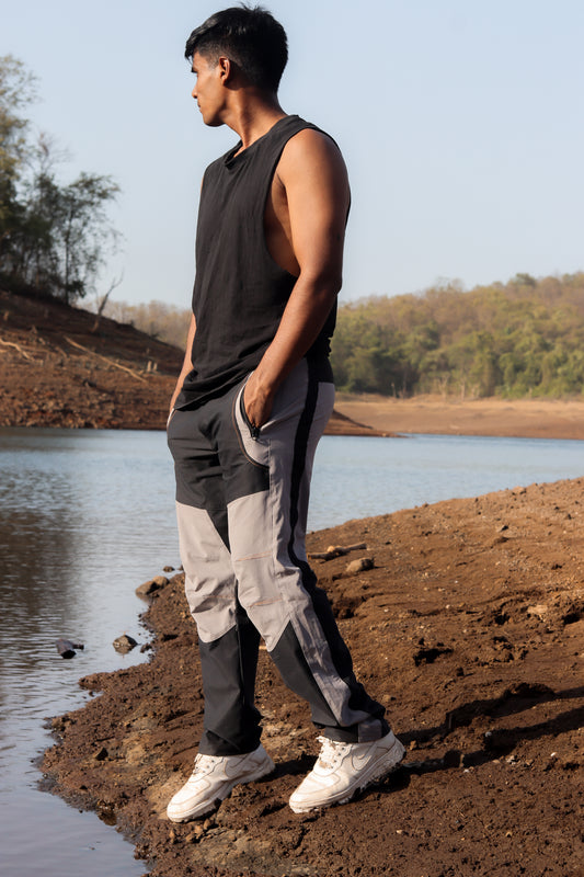 EW Mountain Series Trekking Trouser Black & Dark Grey