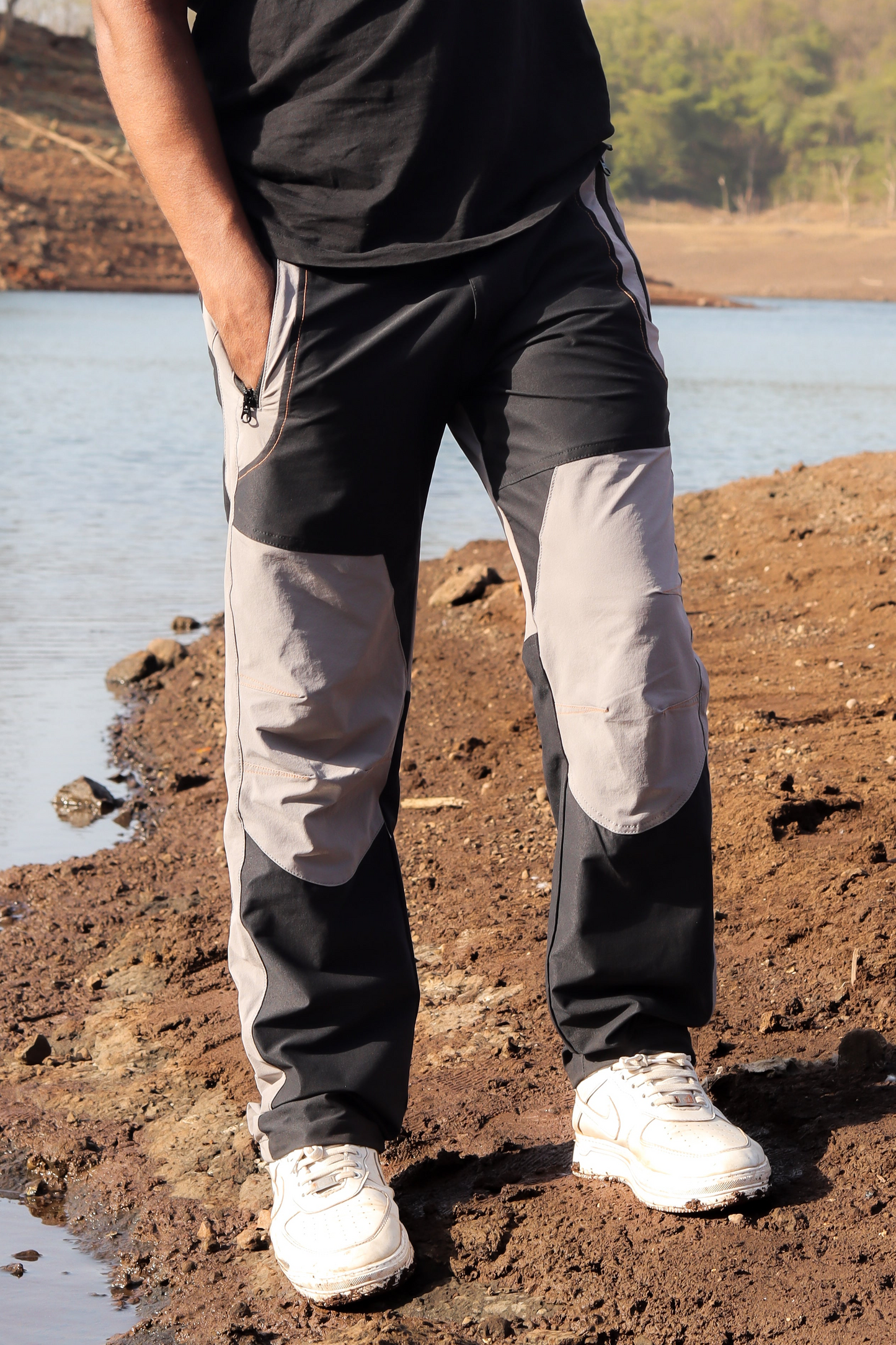 EW Mountain Series Trekking Trouser Black & Dark Grey