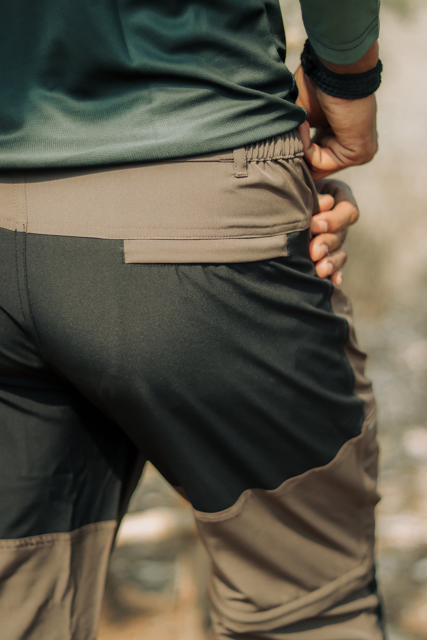 EW Hiking Series Convertible Trekking Pant Brown & Black