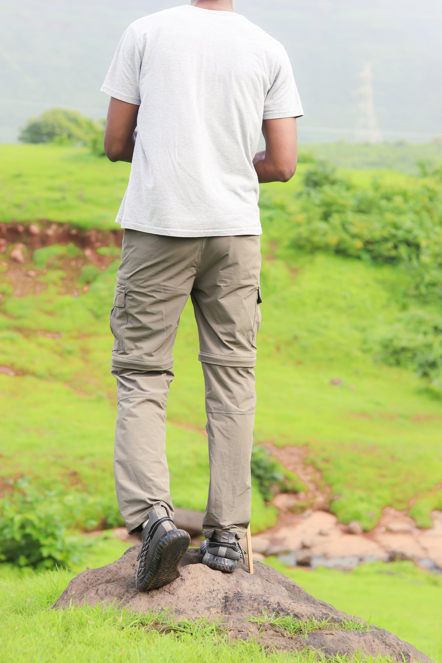 EW- Mountain Series E4 Dark Brown cargo pant