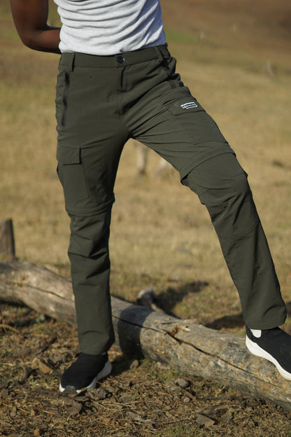EW Mountain Series Olive Travel Cargo Pant