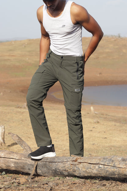 EW Mountain Series Olive Travel Cargo Pant