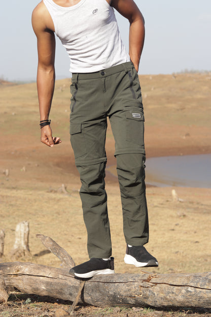 EW Mountain Series Olive Travel Cargo Pant