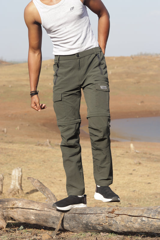 EW Mountain Series Olive Travel Cargo Pant