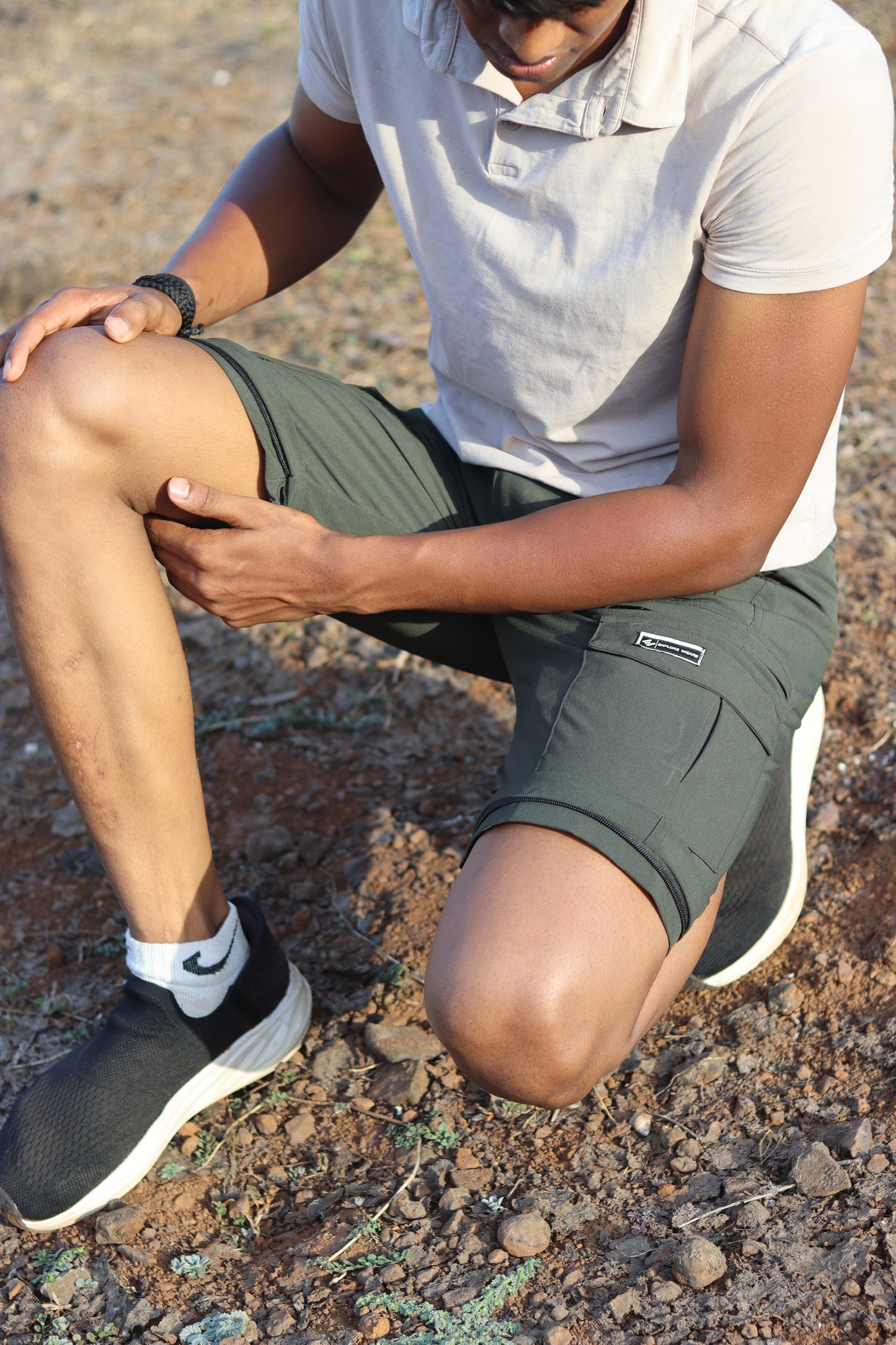 EW Mountain Series Olive Travel Cargo Pant