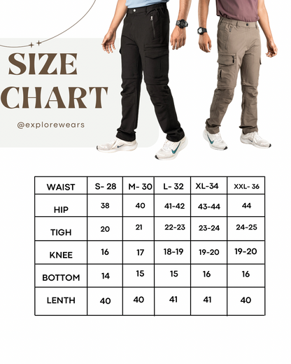 EW- Mountain Series E2 Stone Brown Cargo Pant