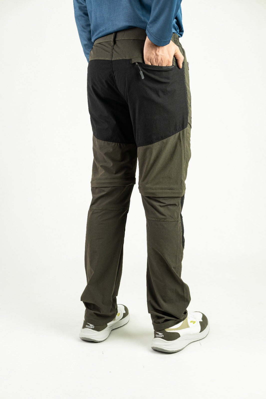 EW Hiking Series Convertible Trekking Pant Olive Colour