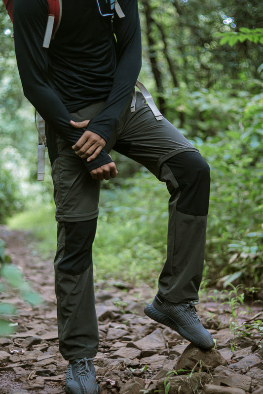 EW Hiking Series Convertible Trekking Pant Olive Colour