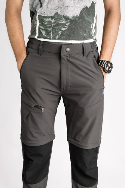 EW Hiking Series Convertible Trekking Pant Brown & Black