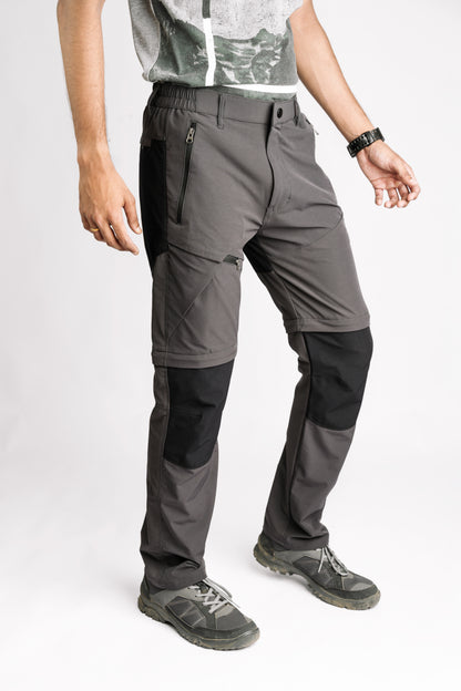 EW Hiking Series Convertible Trekking Pant Brown & Black