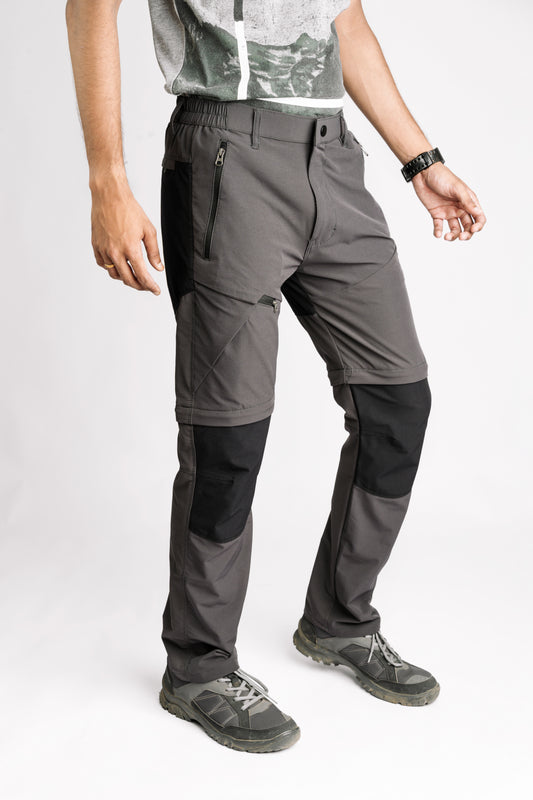 EW Hiking Series Convertible Trekking Pant Coffee & Black