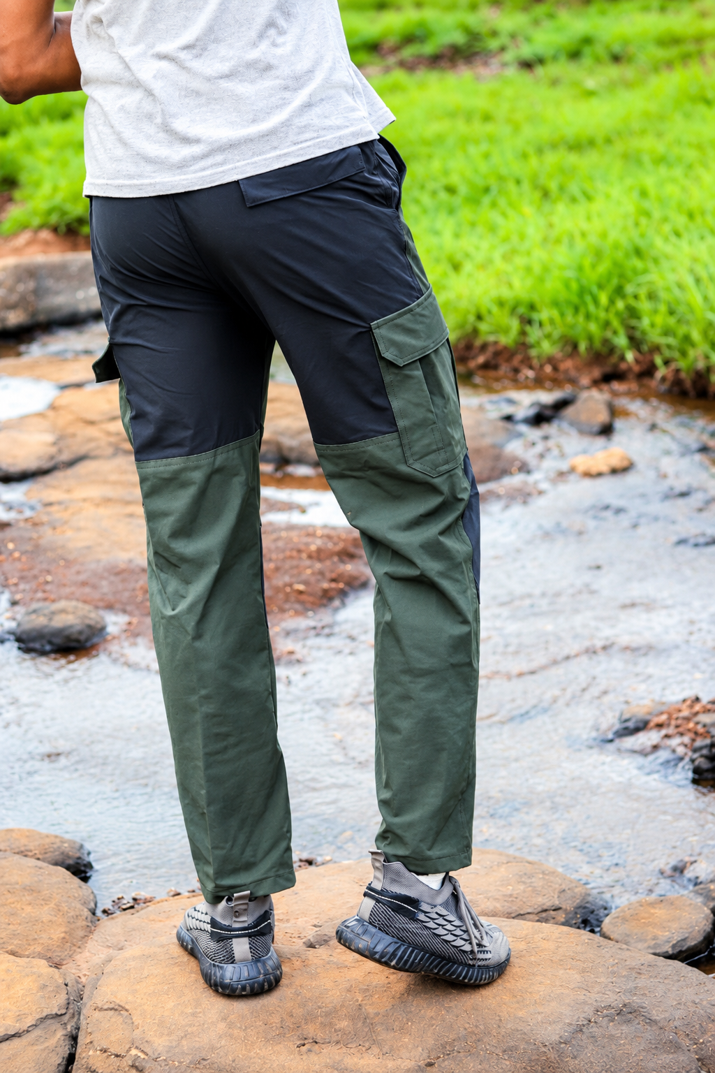 EW Hiking series Trekking Pant Olive & Black