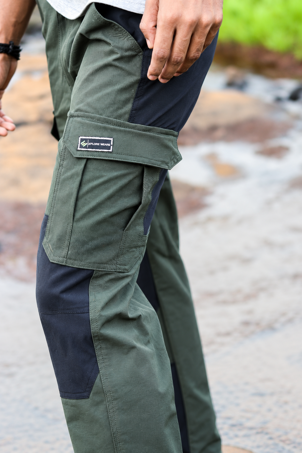 EW Hiking series Trekking Pant Olive & Black