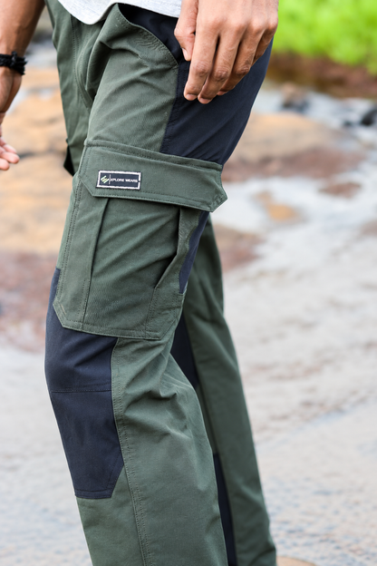 EW Hiking series Trekking Pant Olive & Black