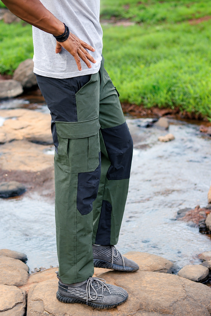 EW Hiking series Trekking Pant Olive & Black