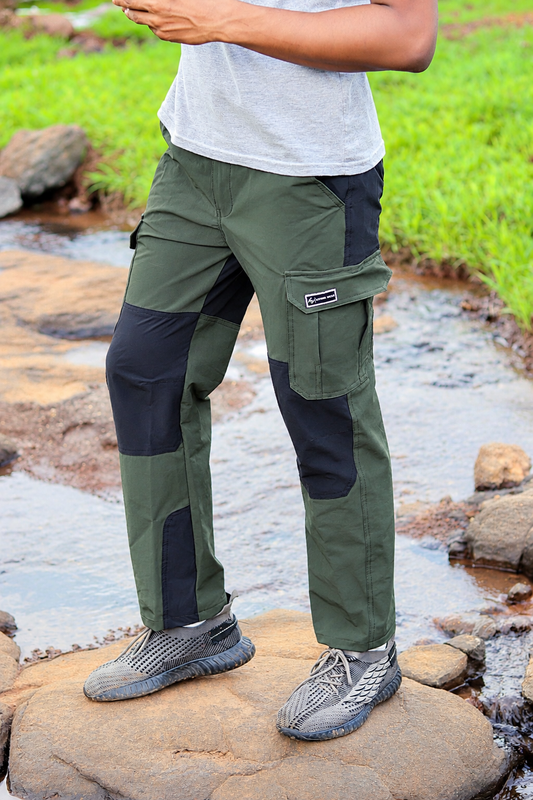 EW Hiking series Trekking Pant Olive & Black